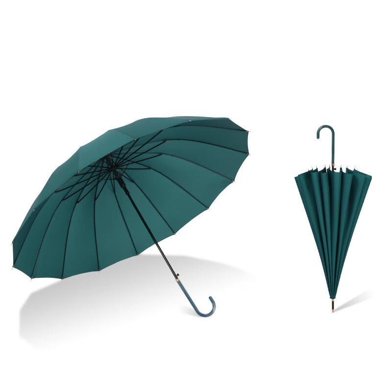 Fresh Style 16-Rib Automatic Long Handle Umbrella