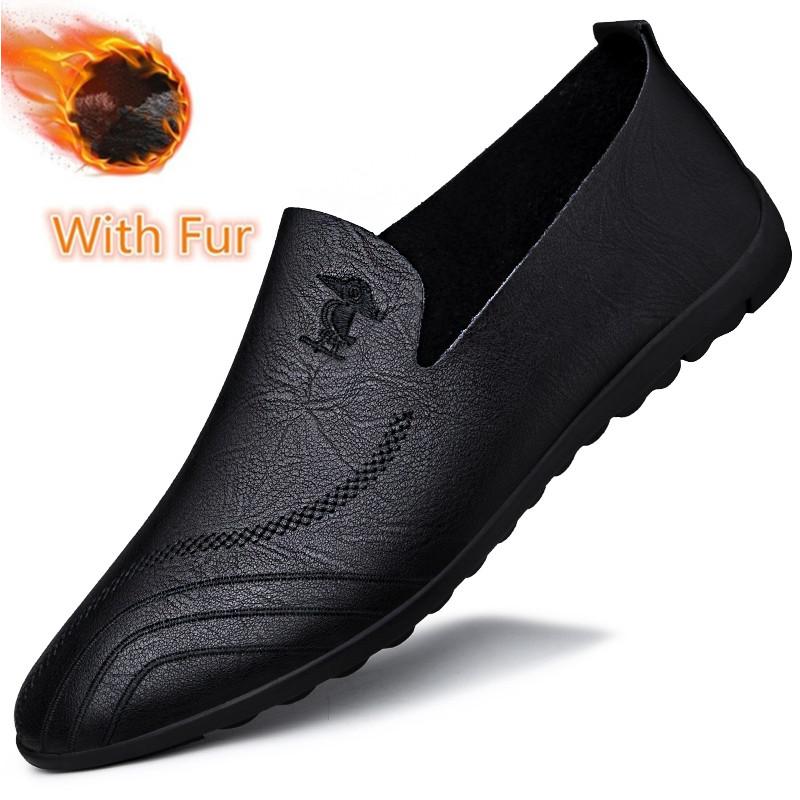 

Модные мужские удобные деловые прогулочные туфли, универсальные мужские мокасины из натуральной кожи, мужская повседневная обувь 2024 года, модная дизайнерская обувь на плоской подошве 45