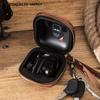 Apple Genuine Leather Powerbeats Pro Protective Case with Lanyard Zipper.