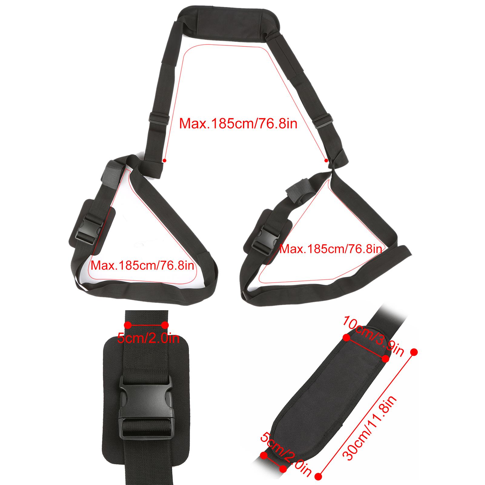 

Paddle Board Carry Strap Kayak Shoulder Belt Heavy Duty Nylon Webbing Padded Shoulder Sling with Quick Release Buckle for Surfboard Kayak