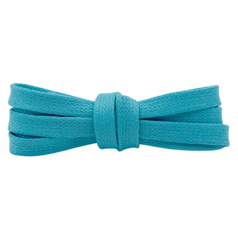 Kurojin Flat Waxed Cotton Shoelaces for Sneakers and Casual Shoes