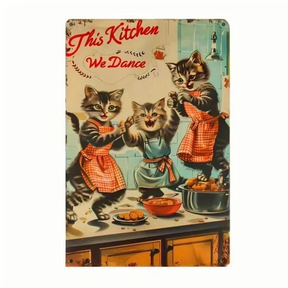 Tin Sign Wall Art Retro Metal Painting Home Decor 20x30cm
