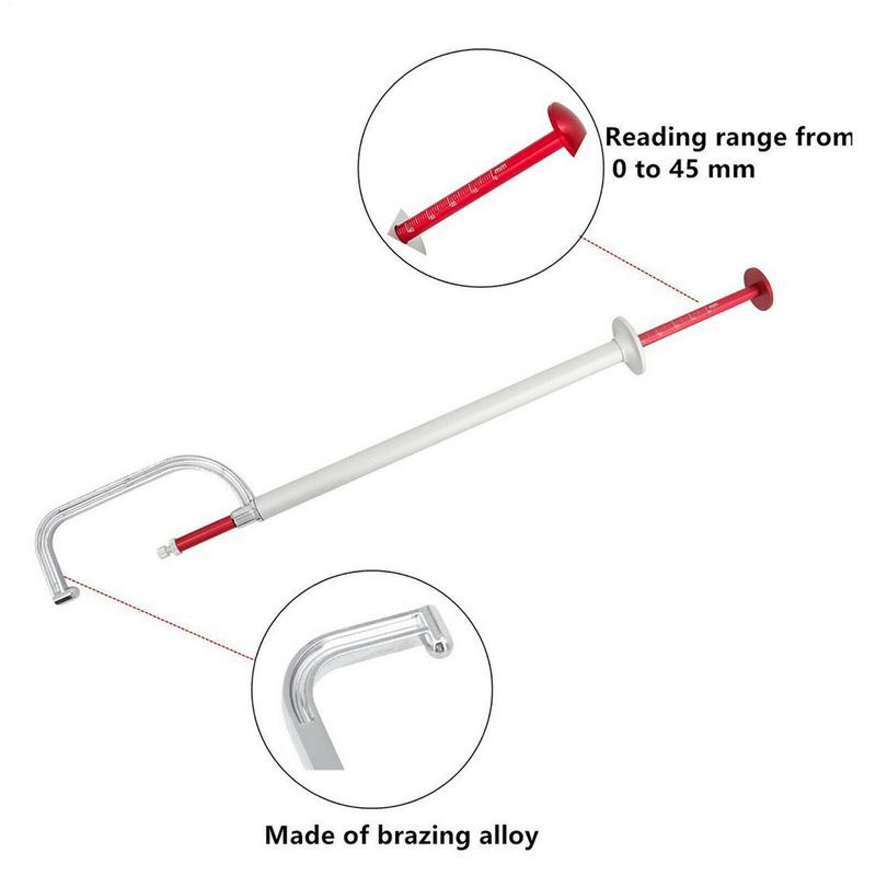 

Brake Disc Measuring Tool 0-45mm Aluminum Alloy Thickness Measuring Gauge Wear Test Detection Depth Verniers Caliper For Car United States