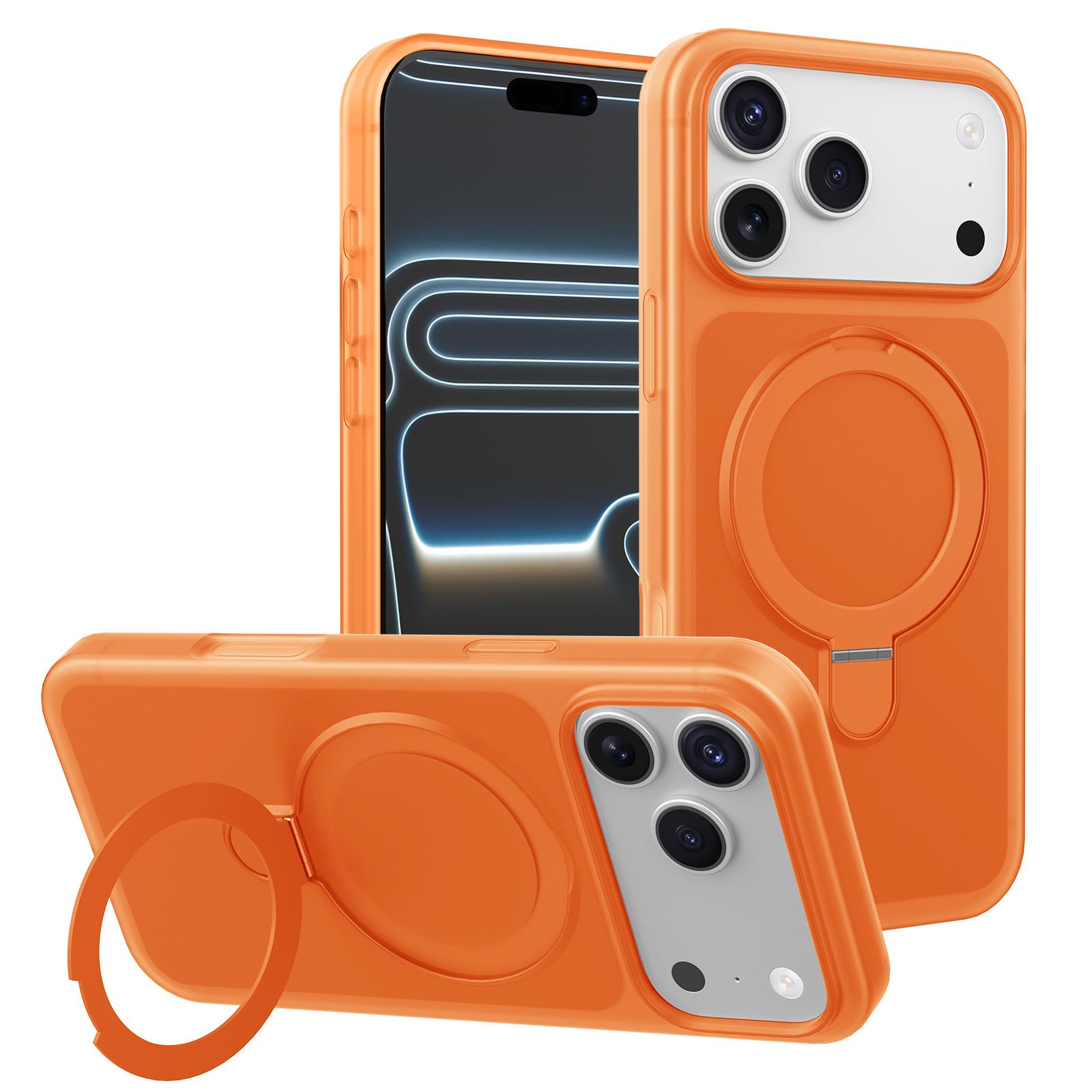 

Translucent Ice Cream Case for iPhone 17 Pro Max: Skin-Feel Grip, Magnetic, Full Protection iPhone 15