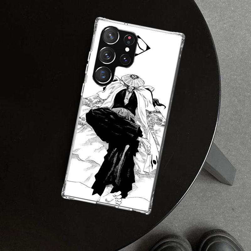 Bleach Kyoraku Shunsui Phone Case Cover for Samsung Galaxy S26 S25 Edge S24 S23 Ultra S22 Plus S21 FE S20 + Art Customized Funda