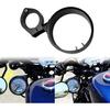 Motorcycle Speedometer Ring Side Mount Relocator Bracket Clamp Fit for Harley Dyna 1993-2005 Sportster XL883 X1200 1993-2023 Black