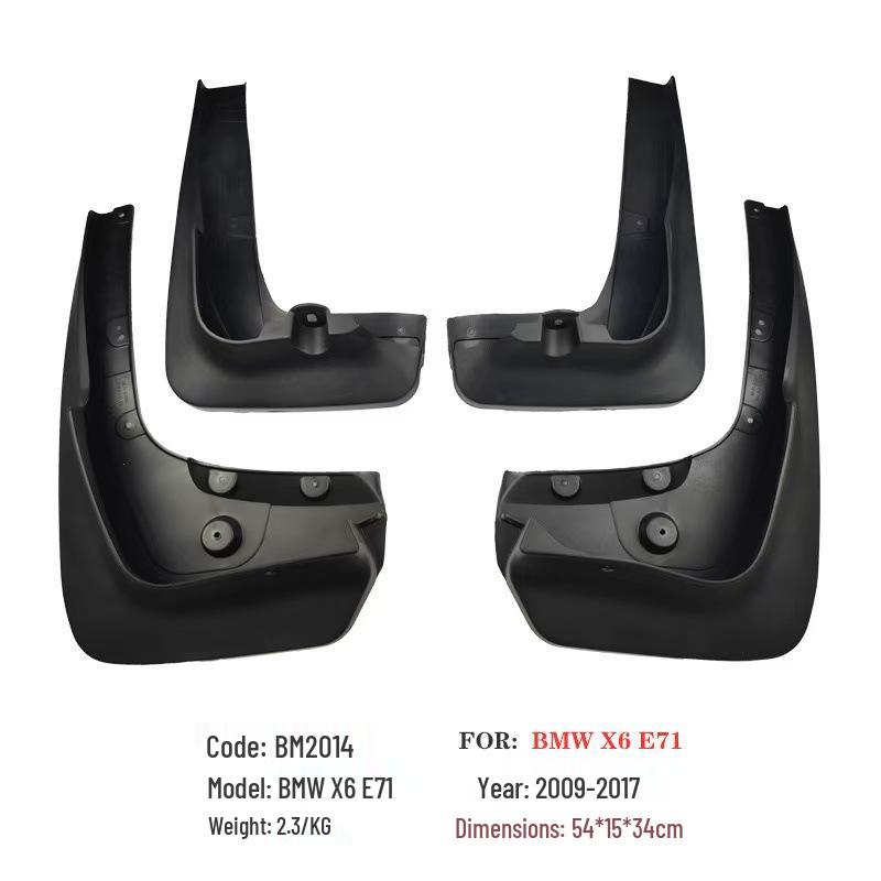 Mud Flaps for BMW X6 (2008-2017) Car Modification