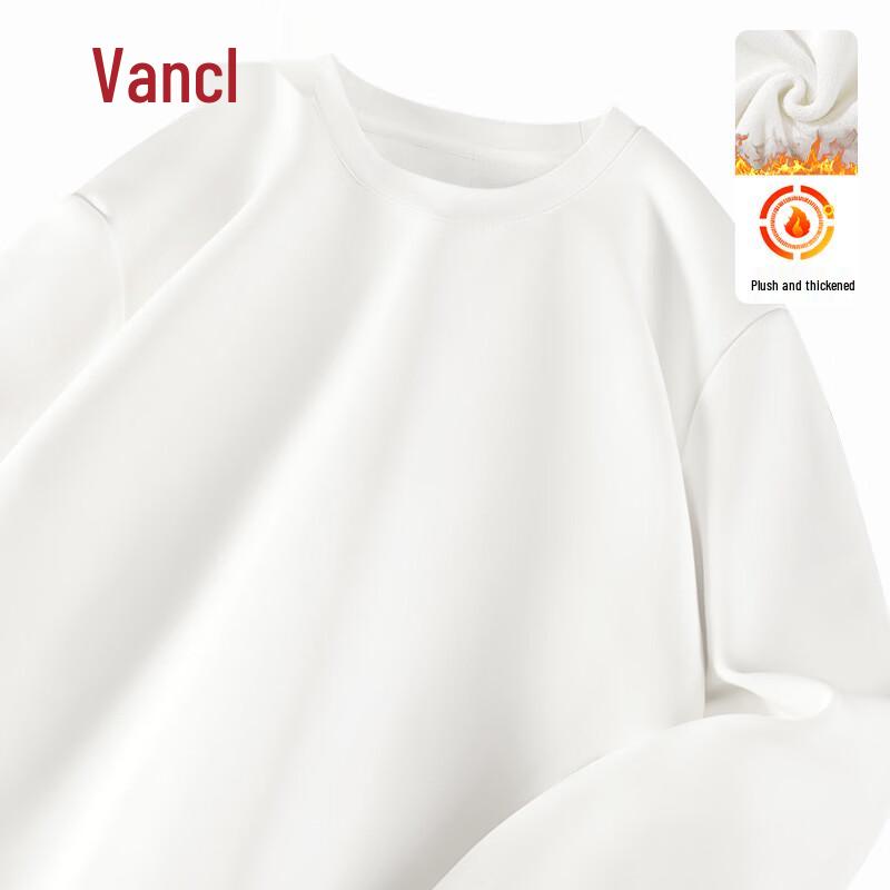 VANCL Men s 7A Anti-Bacterial Fleece Lined Long Sleeve Base Layer T-Shirt L