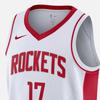Nike X NBA Dri-FIT Association Edition Swingman Jersey Houston Rockets Letter Number Print V-Neck Basketball Vest Men Jersey White DN2078-106