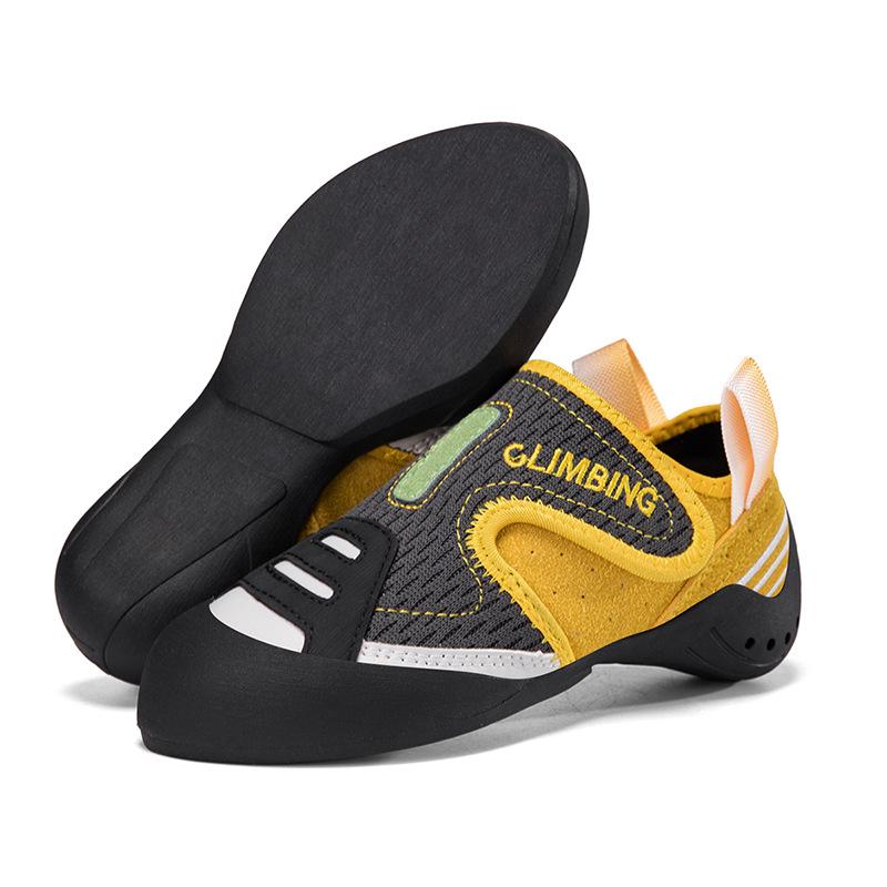 Entry-Level Youth Climbing Shoes - Soft Indoor Bouldering for Men, Women & Children (Sizes 32-44)