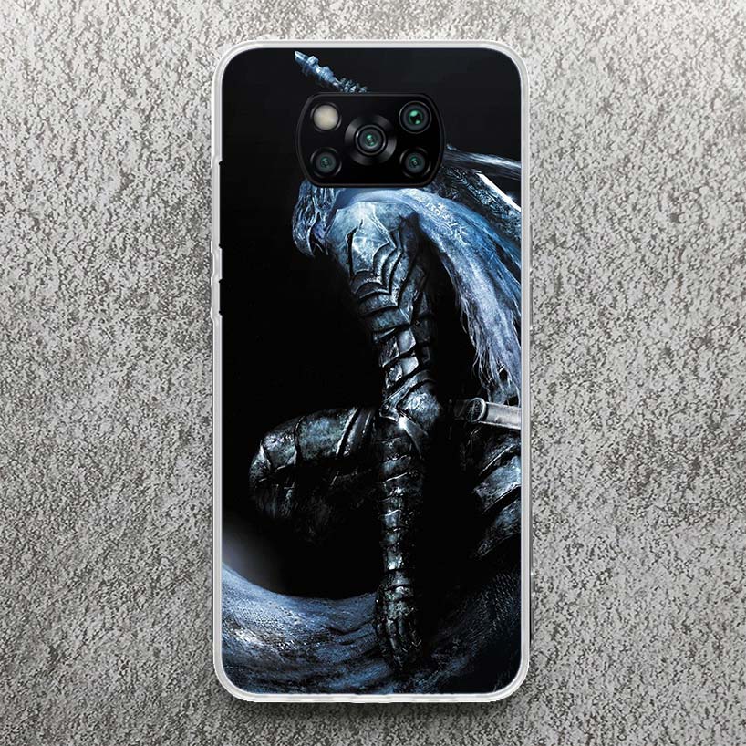 Dark Souls Game Print Soft Case for Xiaomi Poco X7 X6 X5 X4 X3 Nfc Phone Shell F7 Ultra F6 F5 Pro F4 GT M6 M5S M3 M4 Cover