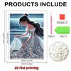 Disney Pearl Painting Seaside Pearl Princess Creative Art 5D Pearl Embroidery Cross Stitch Kit Handmade DIY Home and Room Decor Gift