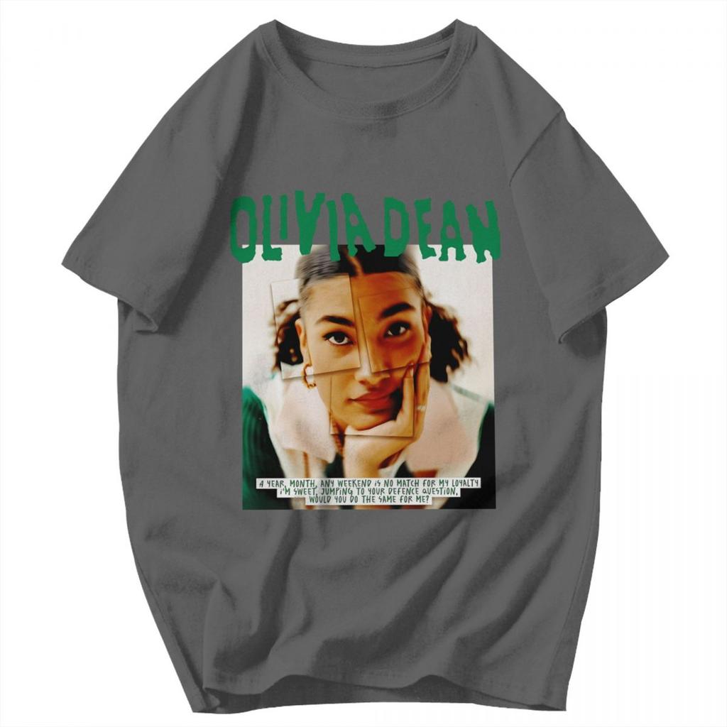 Men T Shirt Olivia Dean Awesome Summer Y2K Graphic Tees Unisex Clothing T Shirts