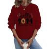 Crew Neck Sweater Christmas Long Sleeve