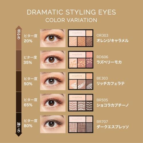 Maquillage Dramatic Styling Eyes RD606 Raspberry Mocha 1 piece (x 1)