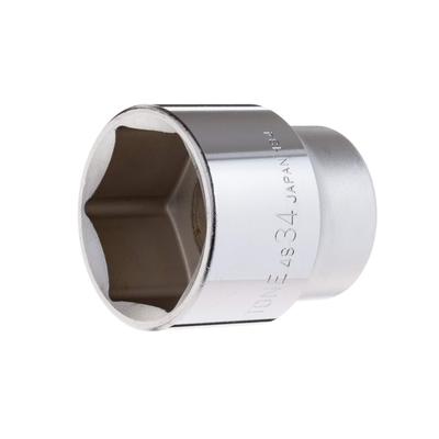 TONE Socket Drive Angle Width Across Flats 34mm (Hexagonal) 4S-34 12.7mm (1/2")