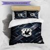 Japan Football Printed Bedding 3 Piece Set Cozy Breathable Bed Cover Set as Housewarming Holiday Gift
