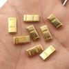 Simulated Mini Gold Bar, Zinc Alloy, Home and Desktop Decoration, Casual Accessories, Housewarming Gift, Perfect Gift and Craft