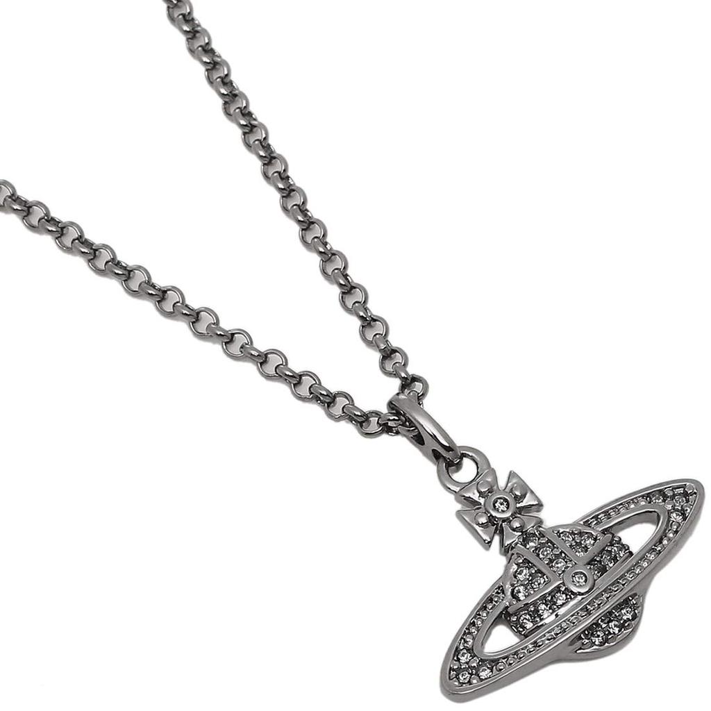 Necklace Accessories Mini Bus Relief Pendant 63020086 752107B Gunmetal [Vivienne Westwood] Women's (4) [Used]
