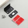 1 Set Ultra Thin Magnetic Door Catch Heavy Duty Stainless Steel Cabinet Door Magnet Adhesive Kitchen Closet Cupboard Drawer Magnetic Latch
