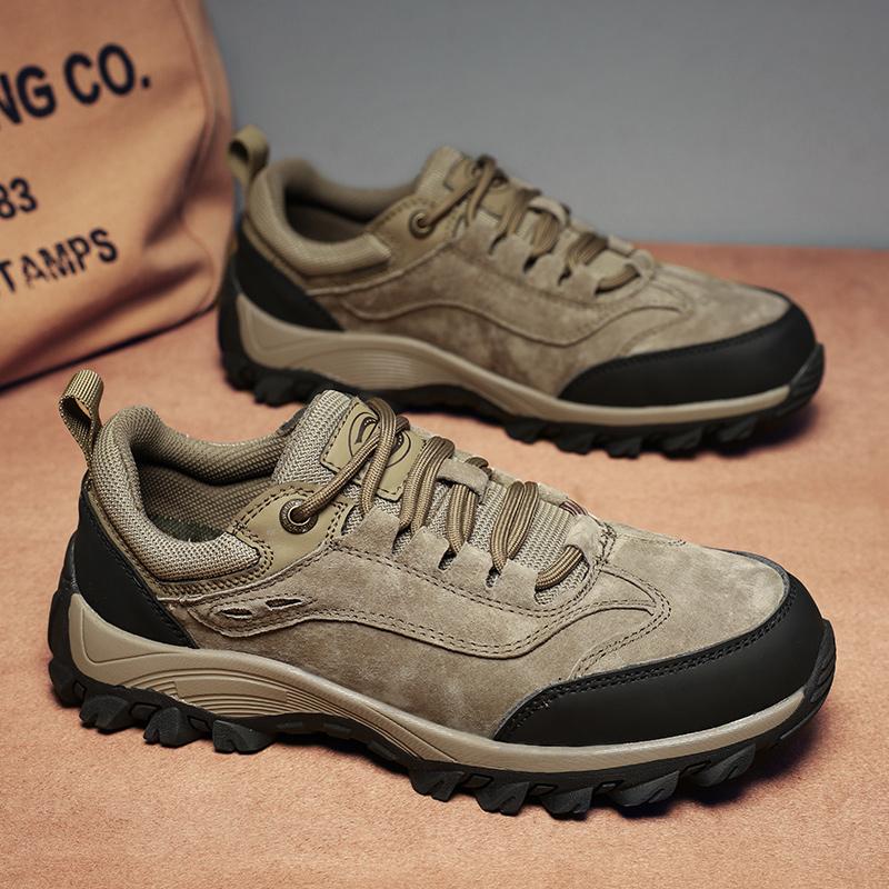 Fashion Men's Outdoor Hiking Shoes High-quality New Wear-resistant Sole Sports Leisure Shoes Lace Up Men's Oxford Shoes Versatile