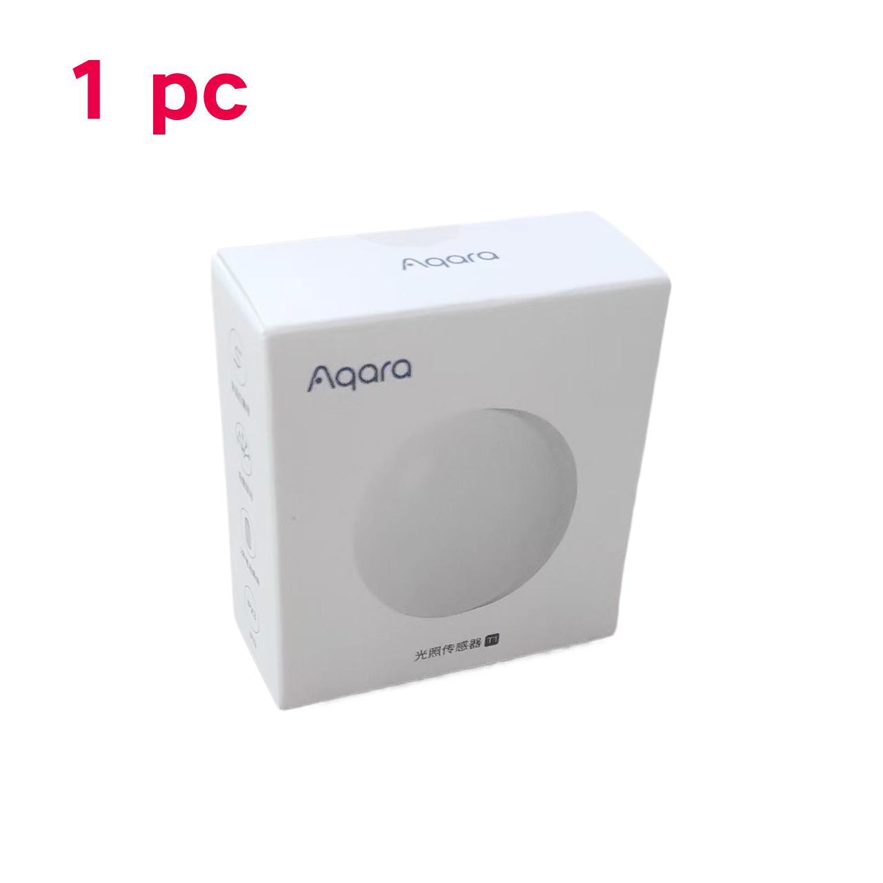 Original Aqara Light Sensor T1 Zigbee 3.0 Brightness Sensor Smart home Light Detector Magnetic APP Control By aqara home homekit 1 piece