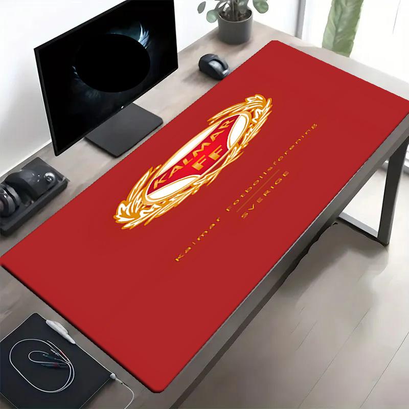 Kalmar FF Print Mouse Pad, Anti‑Slip Desktop keyboard Mat, for PC Laptop Gaming Working Daily Use, Cool Festival Birthday Gift