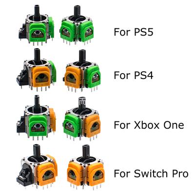 1 ks Náhradní Hallův efektový joystick 3D analogový senzor Thumbstick Pro Ps5/Ps4/Xbox/Switch Pro Ovladač Náhradní Díly Příslušenství