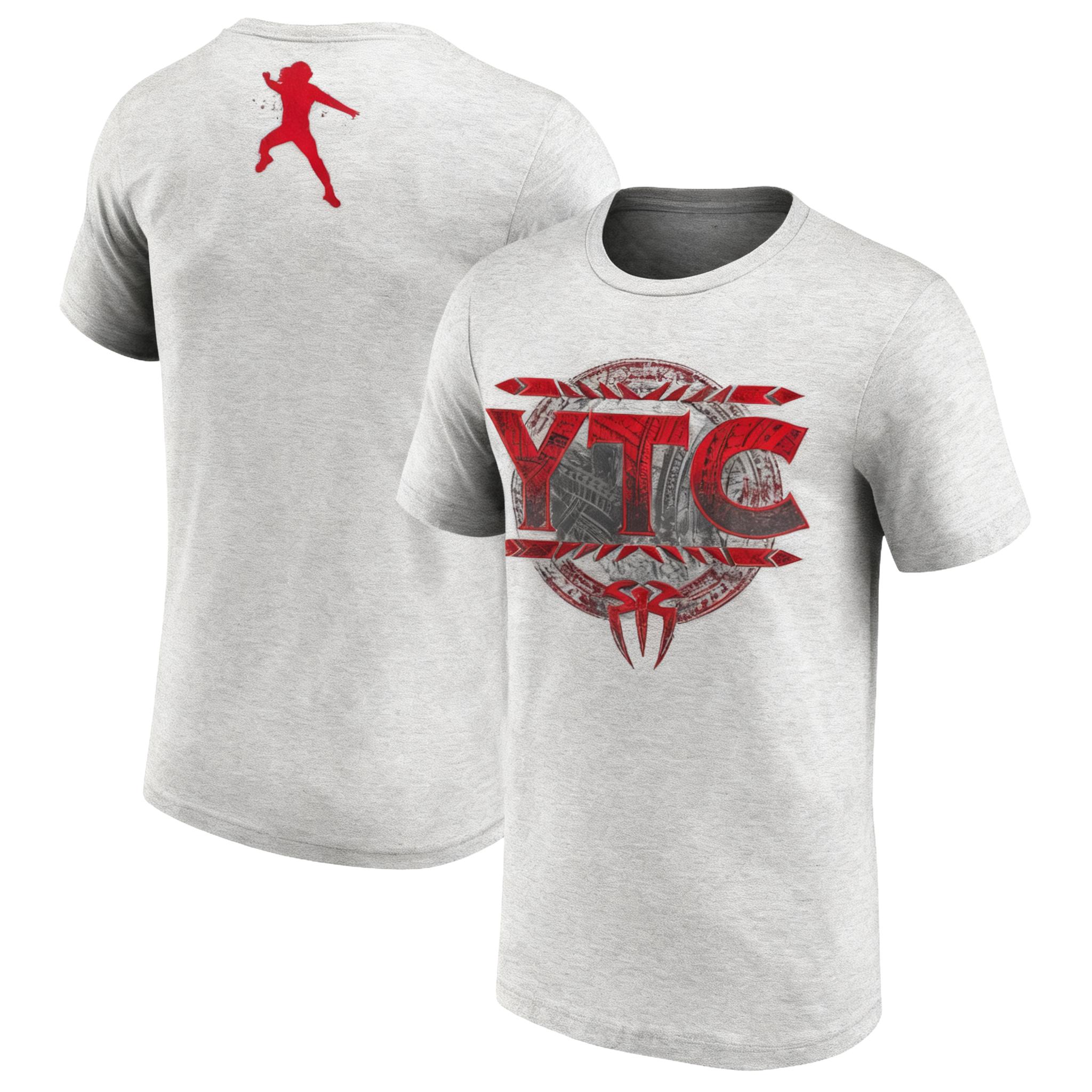 

Roman Reigns YTC Printed Fashionable Casual Pure Cotton Men s T-shirt Loose High-quality Oversized Boxing T-shirt Unisex Summer 4XL