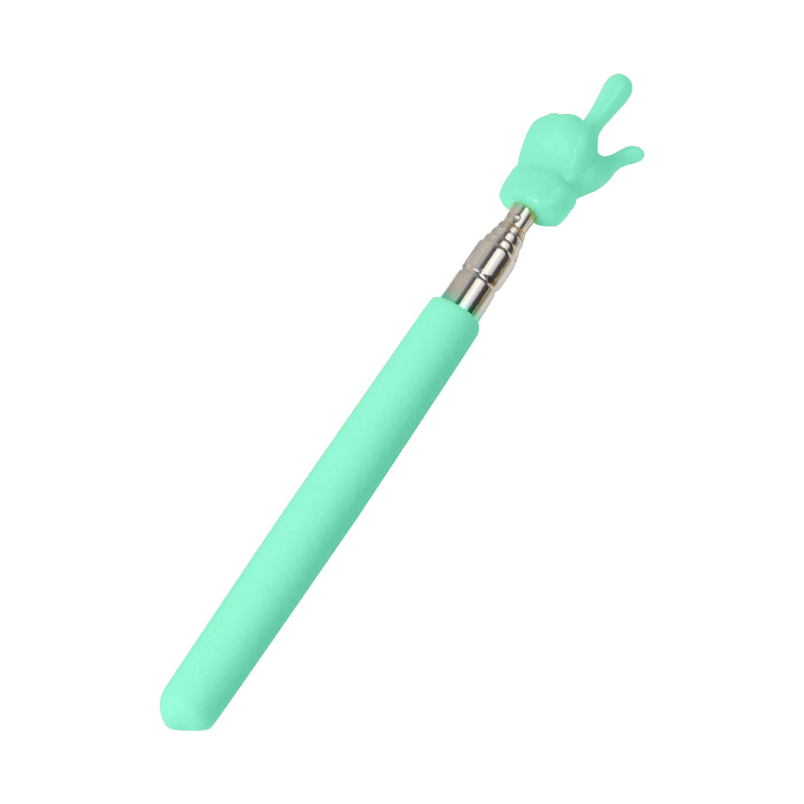 

Руководство для чтения с пальцев, обучающие инструменты для дошкольников, выдвижные палочки, развивающие обучающие игрушки для детей, указатель для доски зелёный