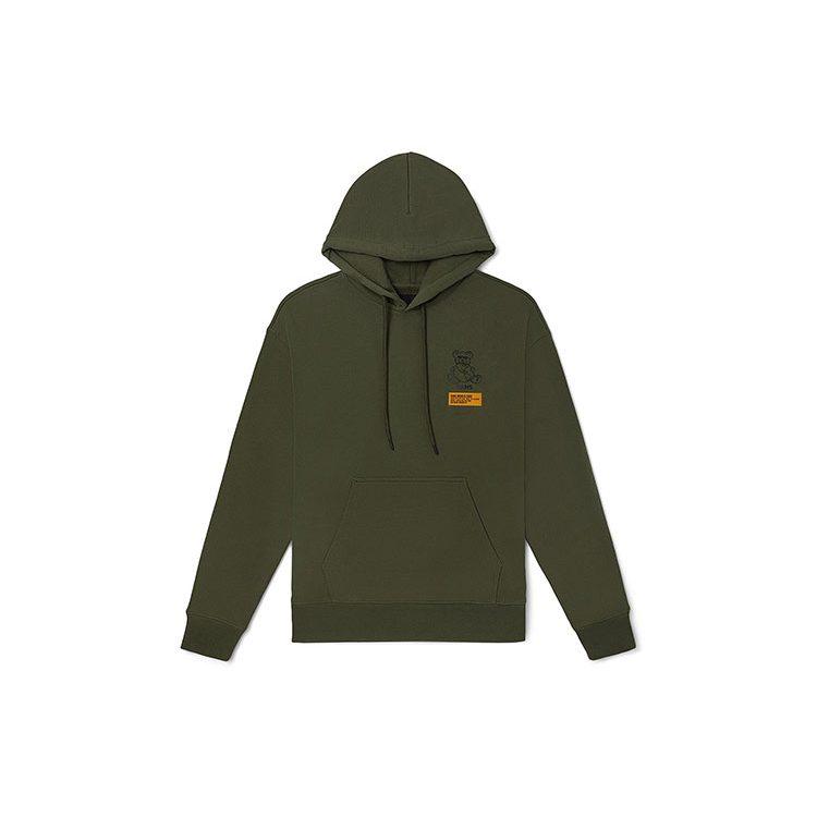 Vans Sweatshirts Unisex Green Hooded Moderate Regular VN0A54O3KCZ