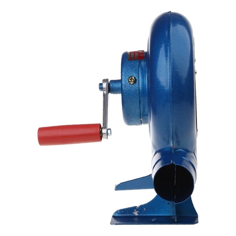 Outdoor Cooking BBQ Fan Portable Hand Crank Fan Air Blower Grill Picnic Camping Stove Accessories Barbecue Fire Tools