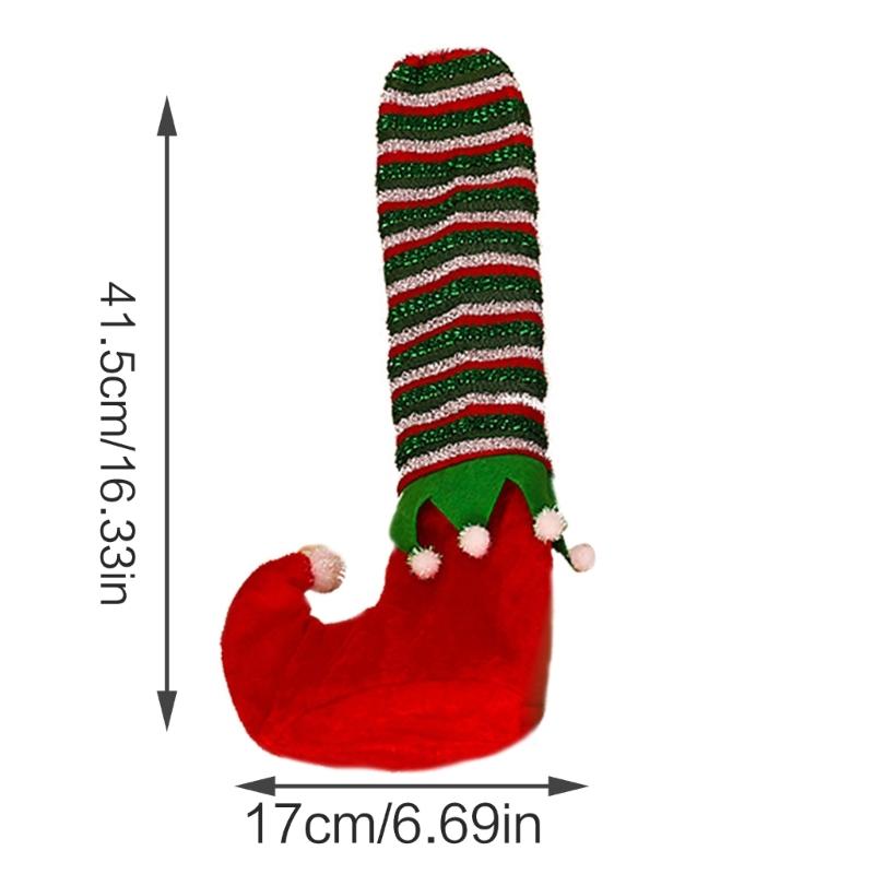 Christmas Cute Elf Table Leg Covers Chair Foot Covers Enhances the Holiday Spirit In Your Living Space