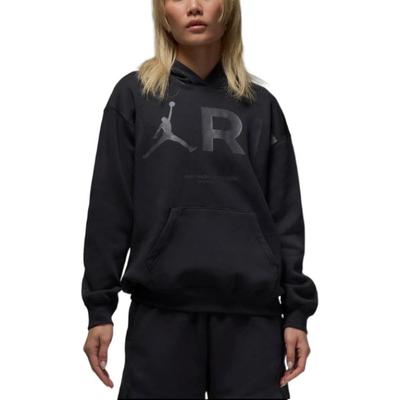 Paris Saint Germain Brooklyn Pullover Hoodie Women Hoodies Black FV7755-045