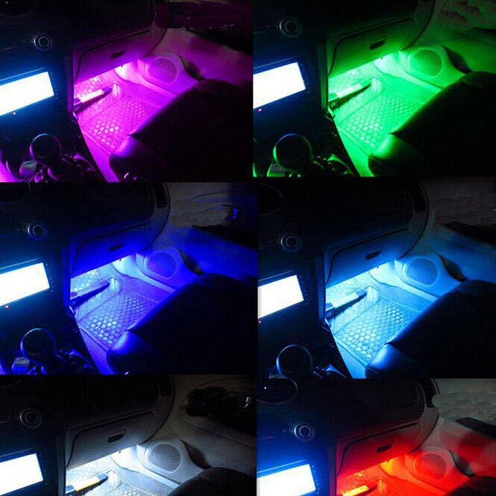 zmart Car RGB Floor Light 9 LEDs x 4 SMD