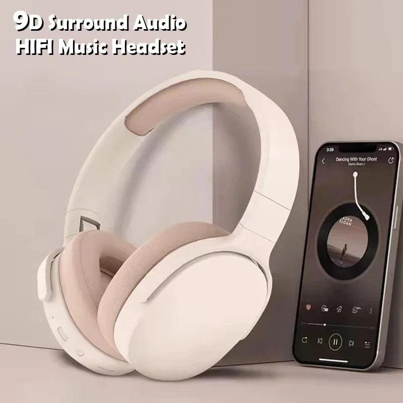Wireless Headphone Bluetooth 5.3 Earphone HIFI Stereo Headset With Mic Noise Reduction Music Headband Headset