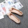 Cresfimix Zapatos De Mujer Women Cute Sweet Navy Blue Slip On Flat Shoes Ladies Classic Summer Jelly Comfort Beach Loafers