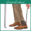 Stainless Steel Shoe Horn 30cm Metal Long Shoe Horn No Bending Easy Shoe On And Off