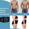 EMS Muscle Stimulator Electric Abdominal Trainer Belt Abs Toner Body Slimming Fitness Training Equipment Lose Weight Burning Fat