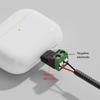 Doppelzweck Micro-USB zu 2-Pin Klemmenstecker 5V3A Ladeadapter für Heimelektronik Spielzeug-Ladeadapter