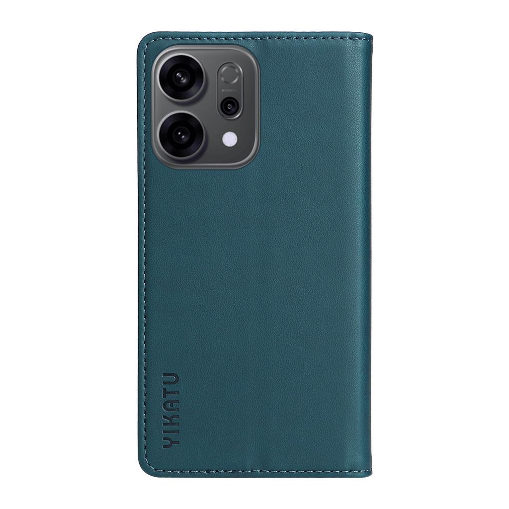 For Oppo Reno14 5G (China)/Oppo Reno14 F 5G/Oppo Reno14 5G (Global) Phone Cases YIKATU Magnetic Closure PU Leather Mobile Cover