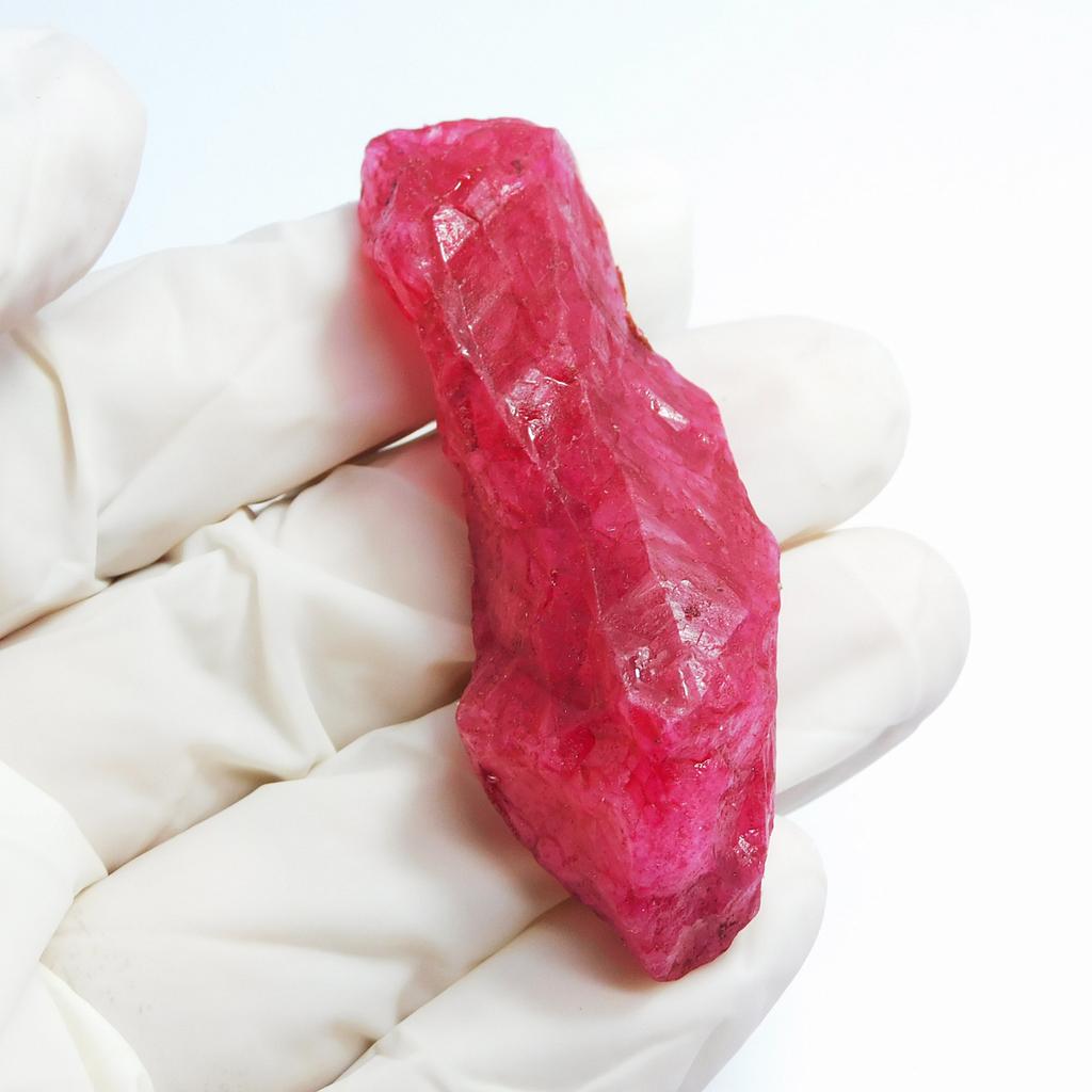 117.15 Carat Natural Pink Ruby Uncut Raw Rough Loose Gemstone