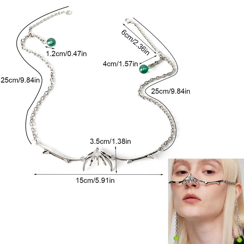

1 шт. Маска с кровавым лезвием в стиле панк, металлическая механическая маска для пати, европейская и американская, инопланетная жидкая маска для выпускного вечера, многостильная