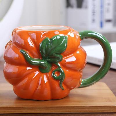 Cartoon Fruit-Shaped Cups: Pumpkin, Grape, Pineapple, Orange, Strawberry, Tomato