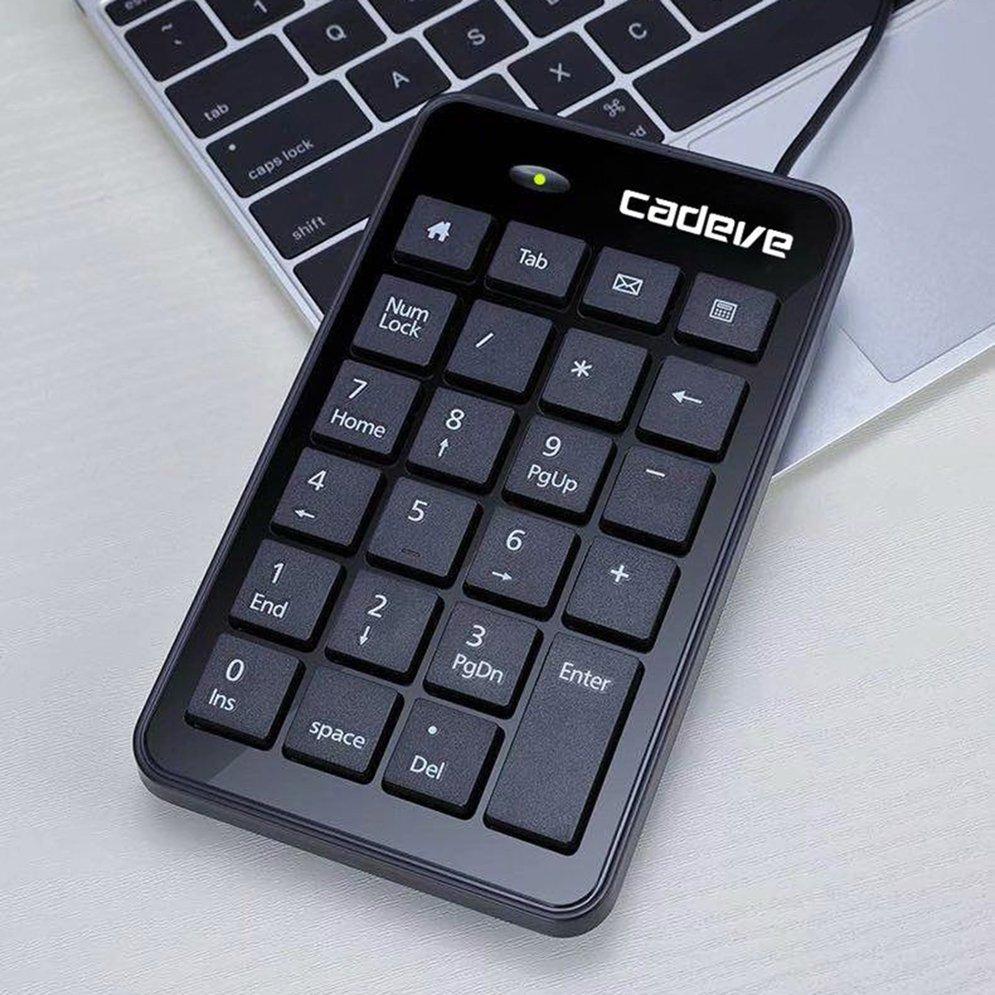 PEEWired Number Pad Digital Keypad Usb External Keyboard Mini ...
