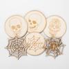 1PCS Pumpkin Felt Coaster Heat Insulation Anti-scald Coffee Cup Mat Halloween Decor Reusable Kitchen Accessories and For Home