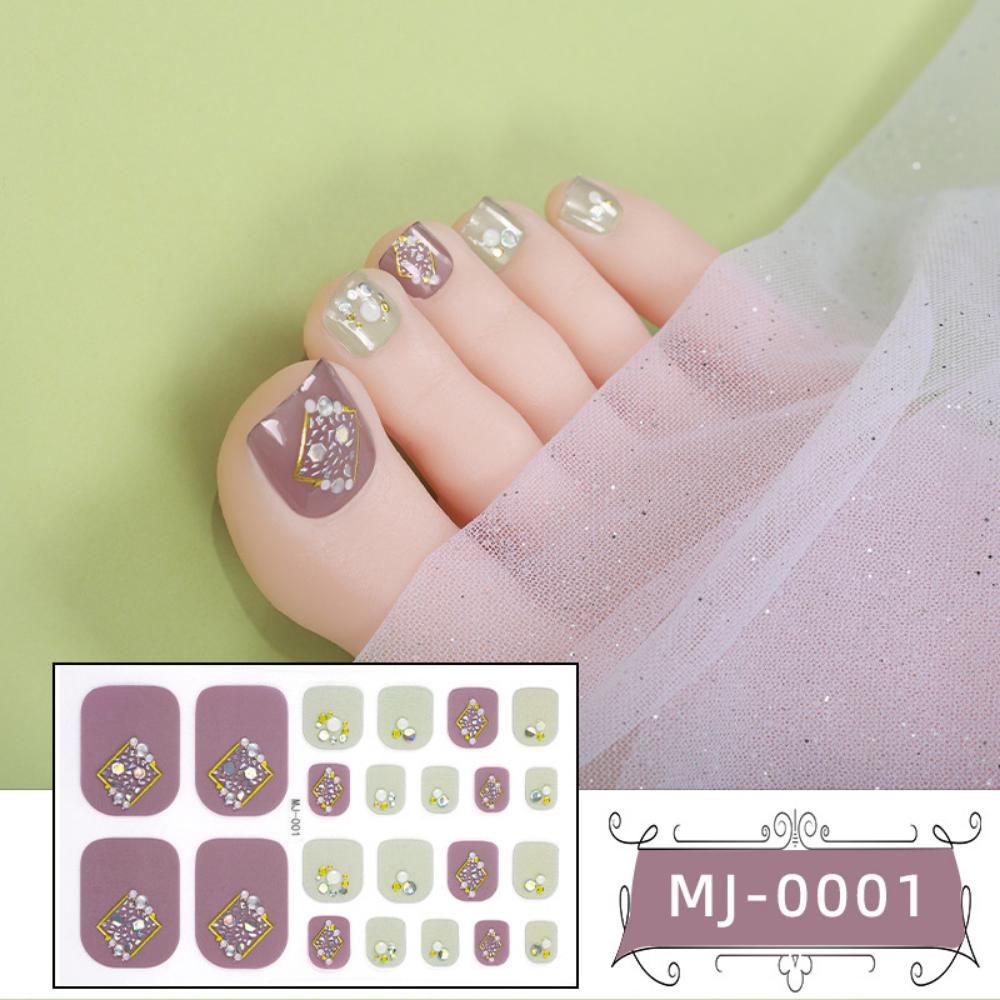 

Трехмерная наклейка на ноготь ноги 3D имитация страза на ноготь ноги наклейка для ногтей водостойкая и долговечная отбеливающая наклейка на ноготь ноги полная наклейка