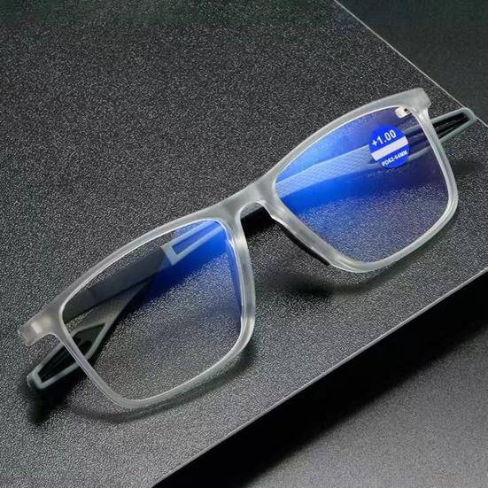 Blue Light Blocking Glasses Unisex Square Frame Clear View Strong Hinge Reduce Eye Fatigue Eye Protection Clear Bluelight Glasses Spectacles