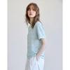 Women's Textured Knit Short-Sleeve T-Shirt