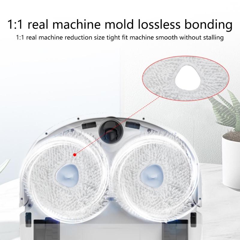 Pack of 10 Sweeper Cloths for J3/J4/J4lite/J5 Robotic Floor Cleaners Replacement Pad Home Cleaning Mop Accessories